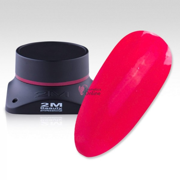 Gel UV 2M Beauty - color NF 11 rosu roz 5 g, fara fixare